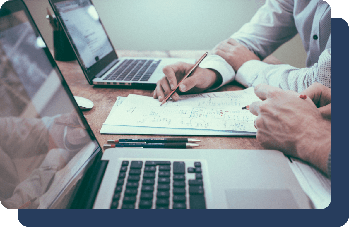 An image showing collaborative efforts aimed at bringing product success